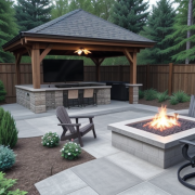 Designing an Aesthetic and Practical Outdoor Living Area in Mississauga